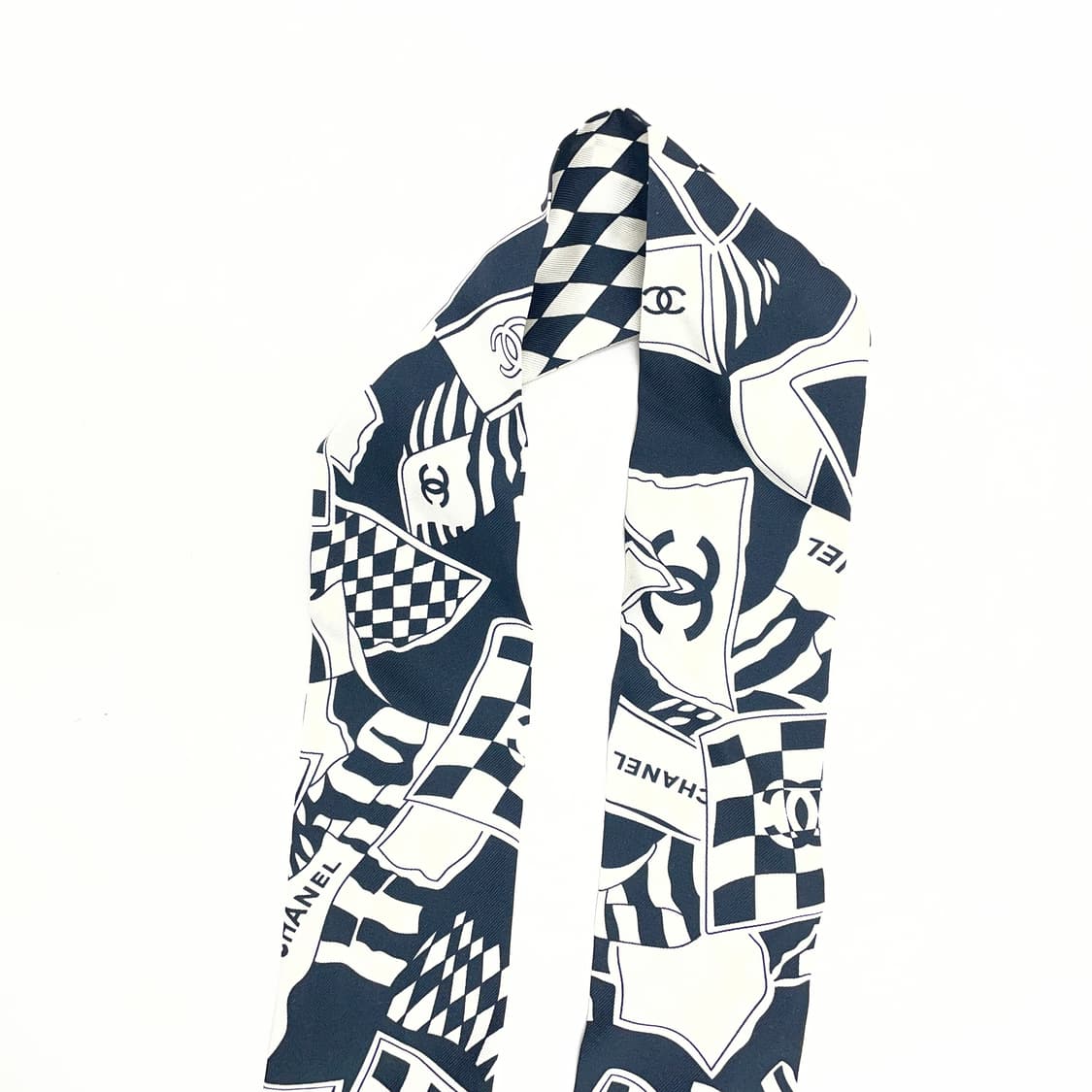 샤넬 로고 방도 스카프 상품이미지5