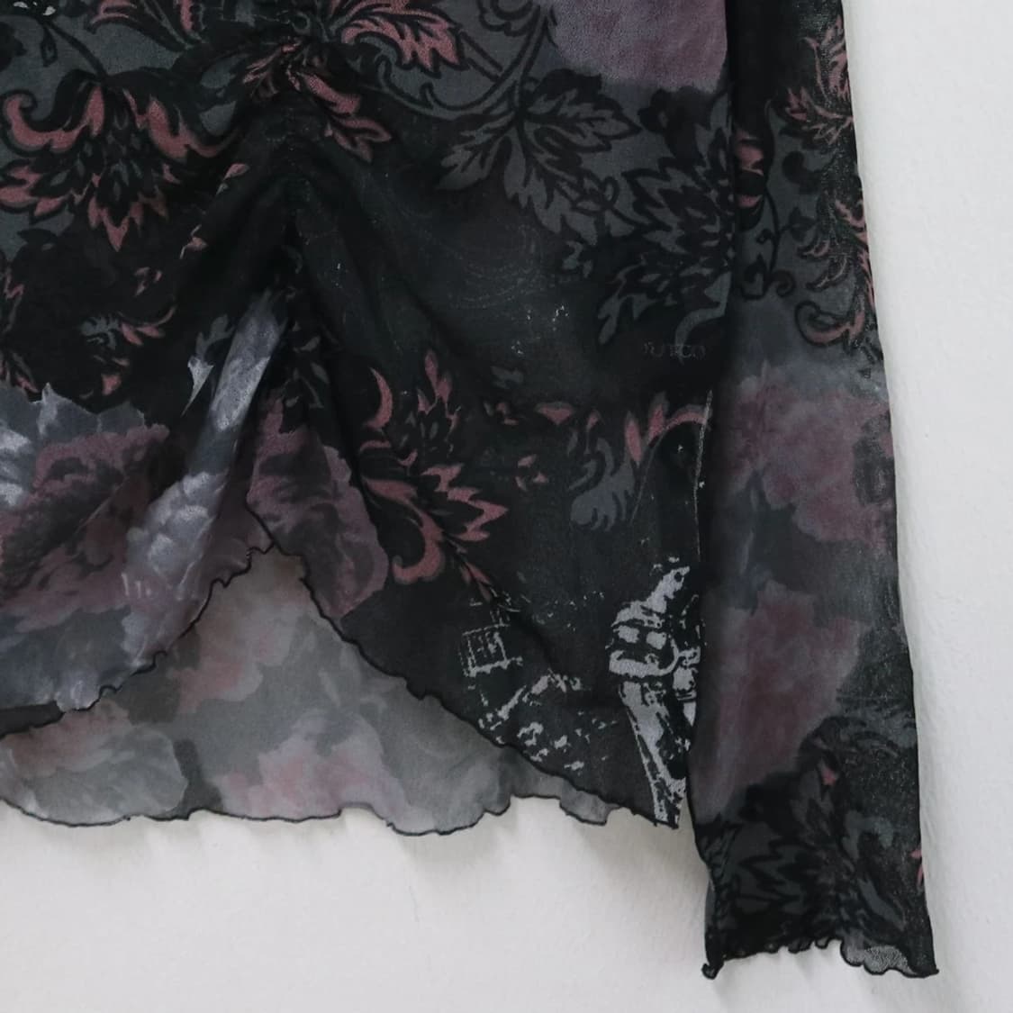 SENSOUNICO 오리엔탈 시스루 블라우스 67130 상품이미지4