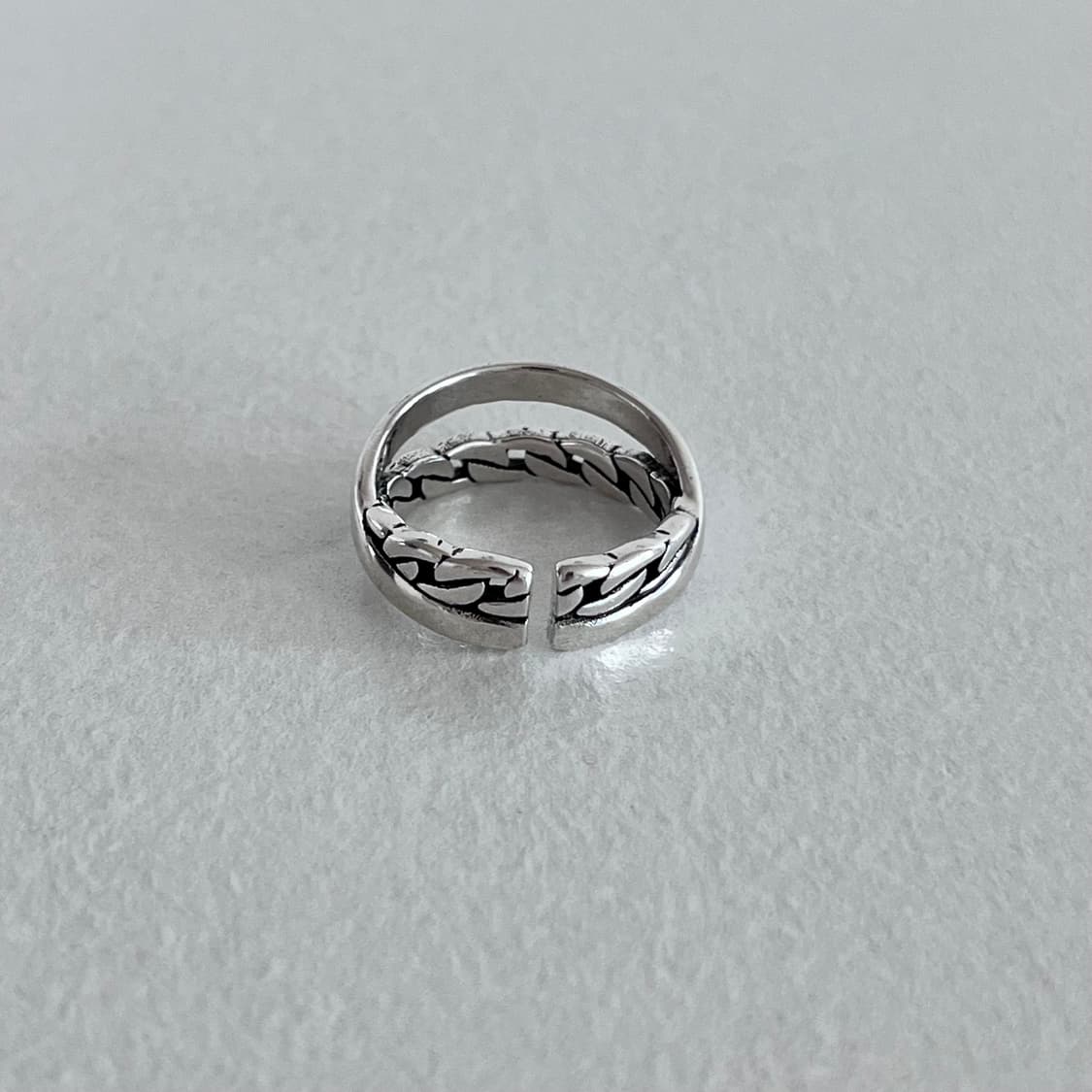 더블 트위스트 반지 상품이미지5