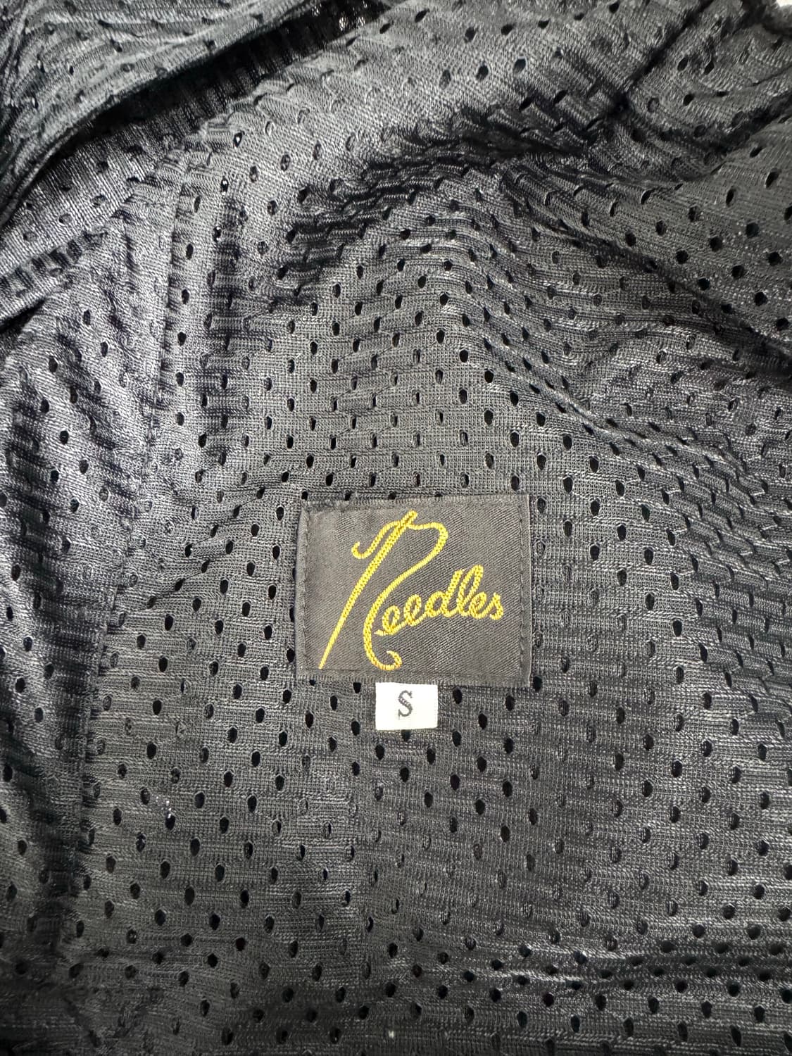 니들스 x LHP HD 트랙팬츠 폴리 스무스 블랙 화이트 상품이미지5