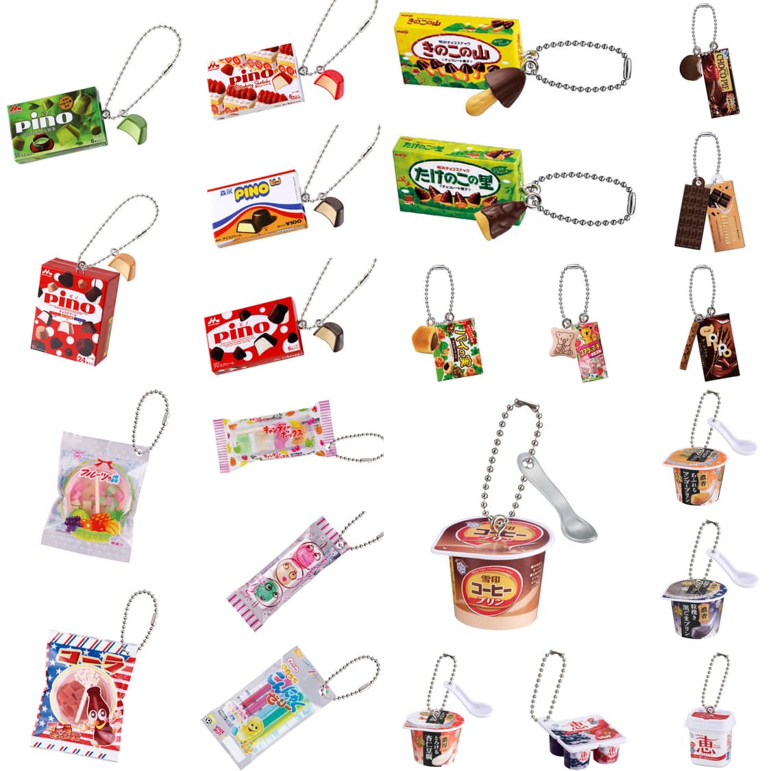 일본 가챠 23개 일괄 판매 초코송이 죽순마을 상품이미지1