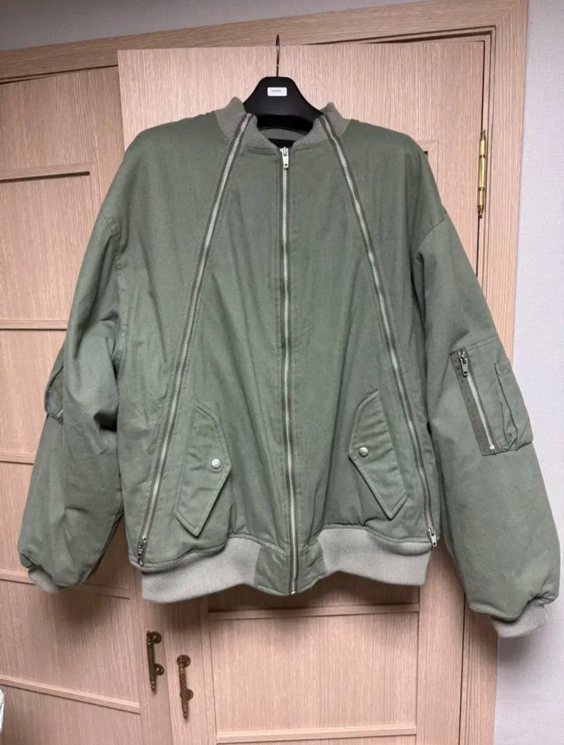 파아카이브 몰스킨 올리브 봄버 상품이미지1