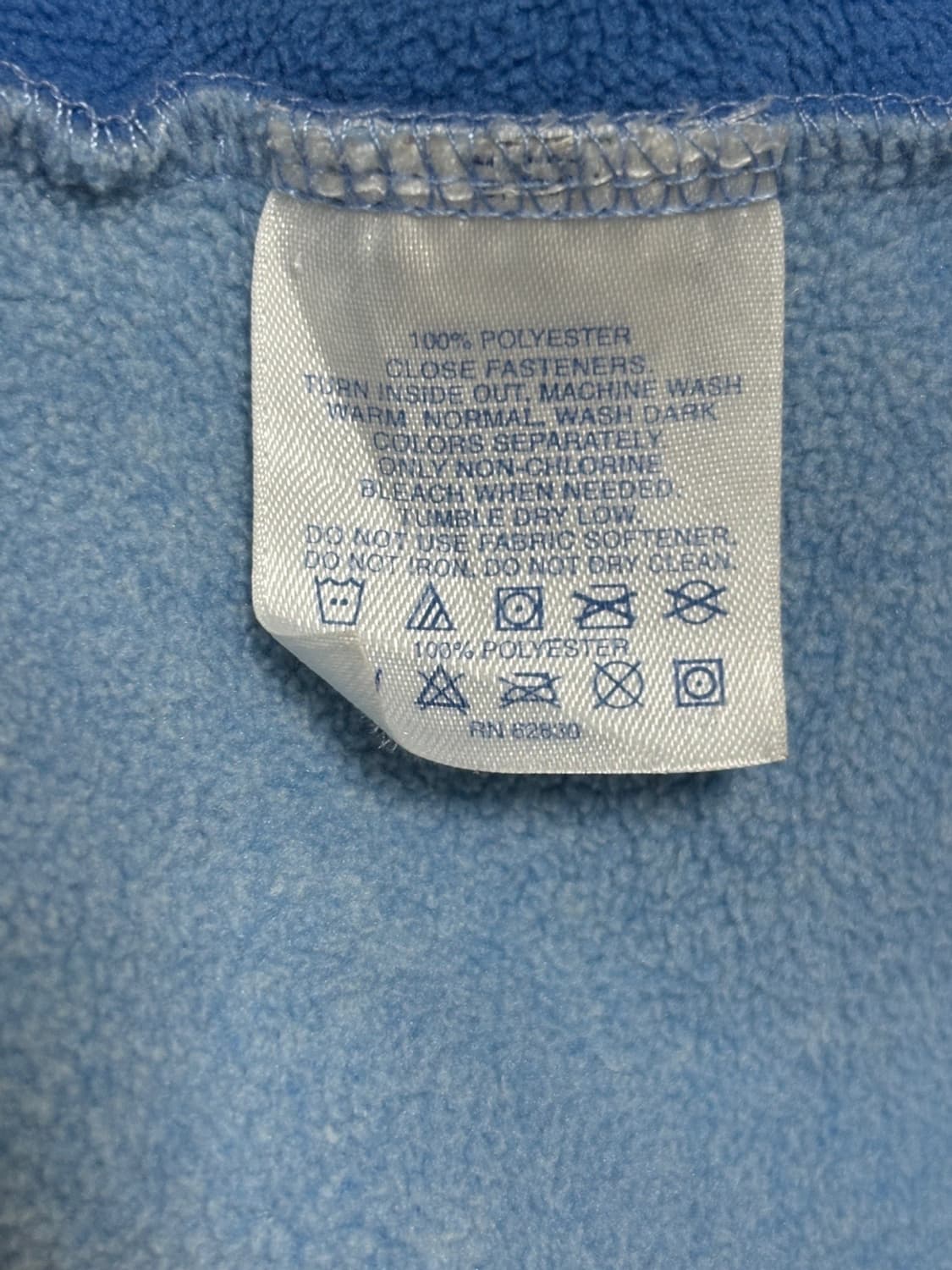 빈티지 랜즈앤드 플리스 하프 집업 상품이미지4