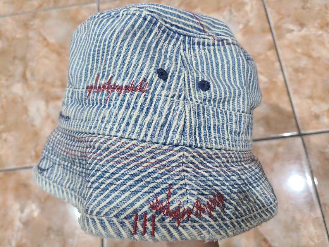 폴로랄프로렌 디스트레스트 스트라이프 데님 버킷 상품이미지3