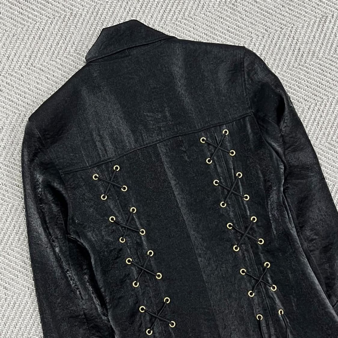 펑크 고딕 아일렛 맥시 원피스 v0930 상품이미지4