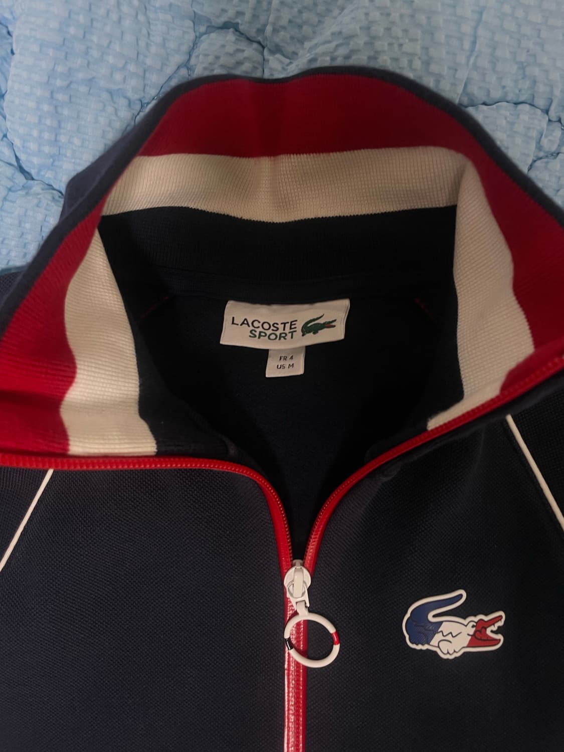 라코스테 면 집업 4싸이즈  상품이미지4
