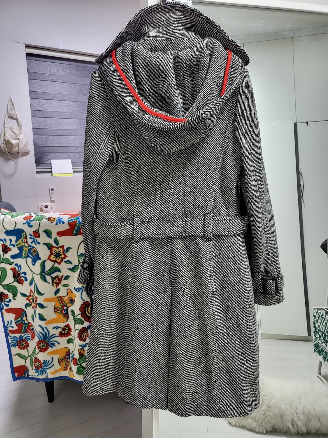 막스마라  헤링본 후드 코트 55-66사이즈 상품이미지2