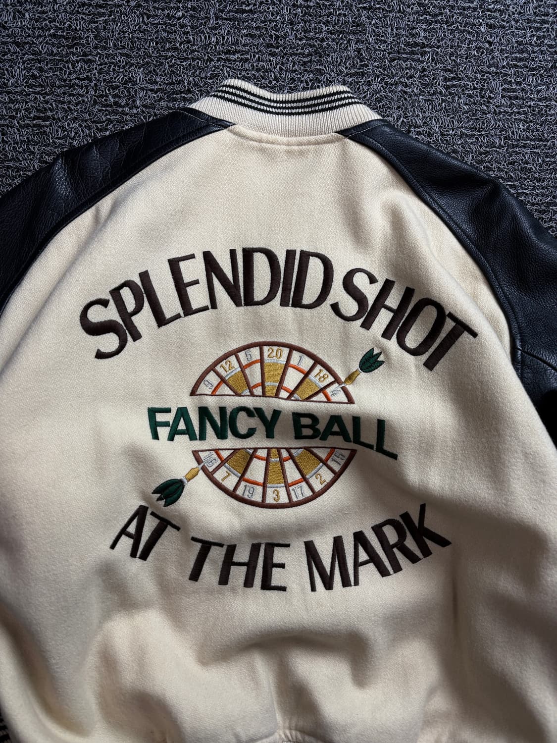 USA 오리지날 카우하이드 모직 바시티 자켓 3158 상품이미지1