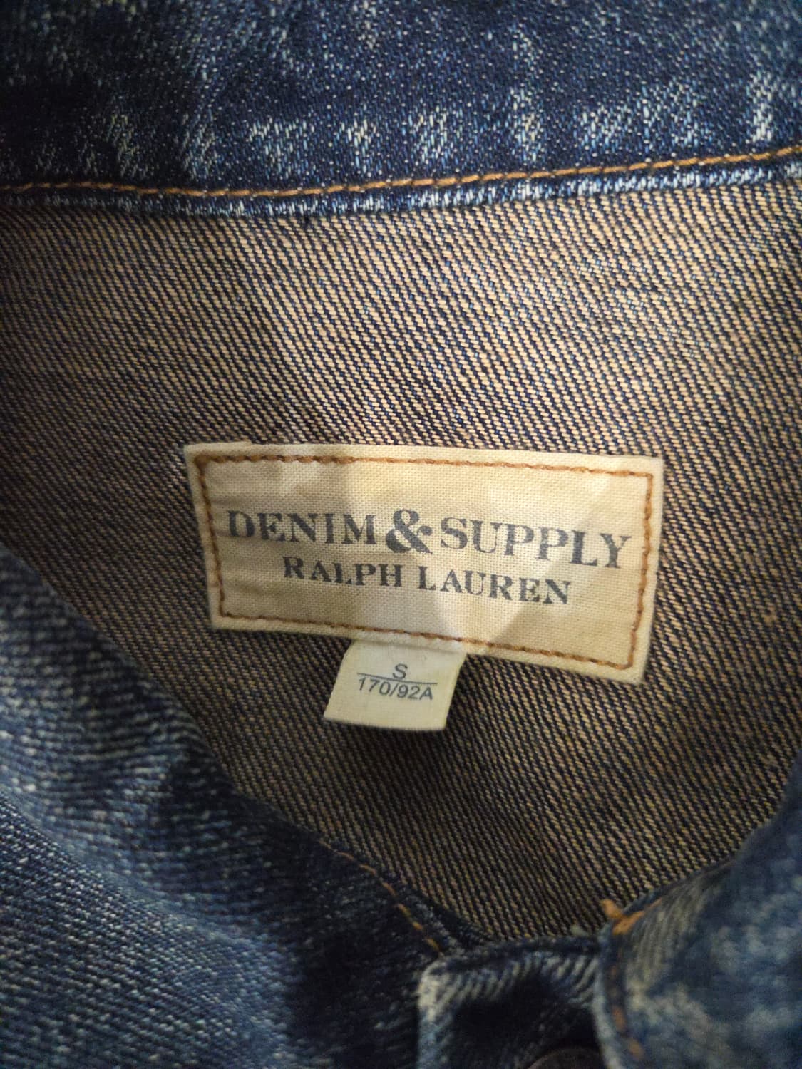 데님앤서플라이 워싱 청자켓 상품이미지9