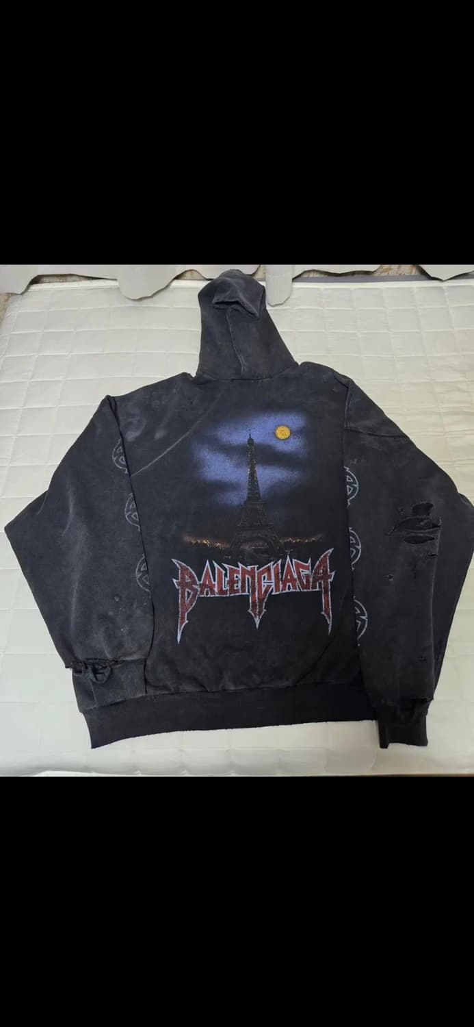 발렌시아가 파리스문 후드 논 포켓 오버사이즈 팝니다 상품이미지3