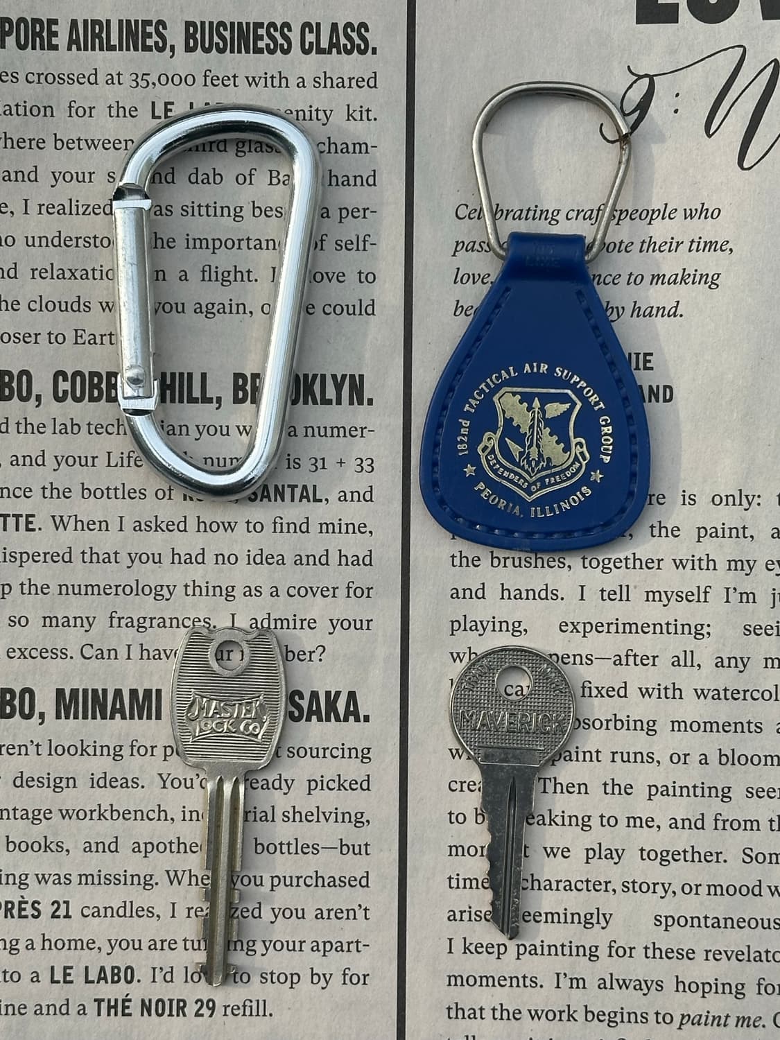 [EAST] America vintage keyring 상품이미지1