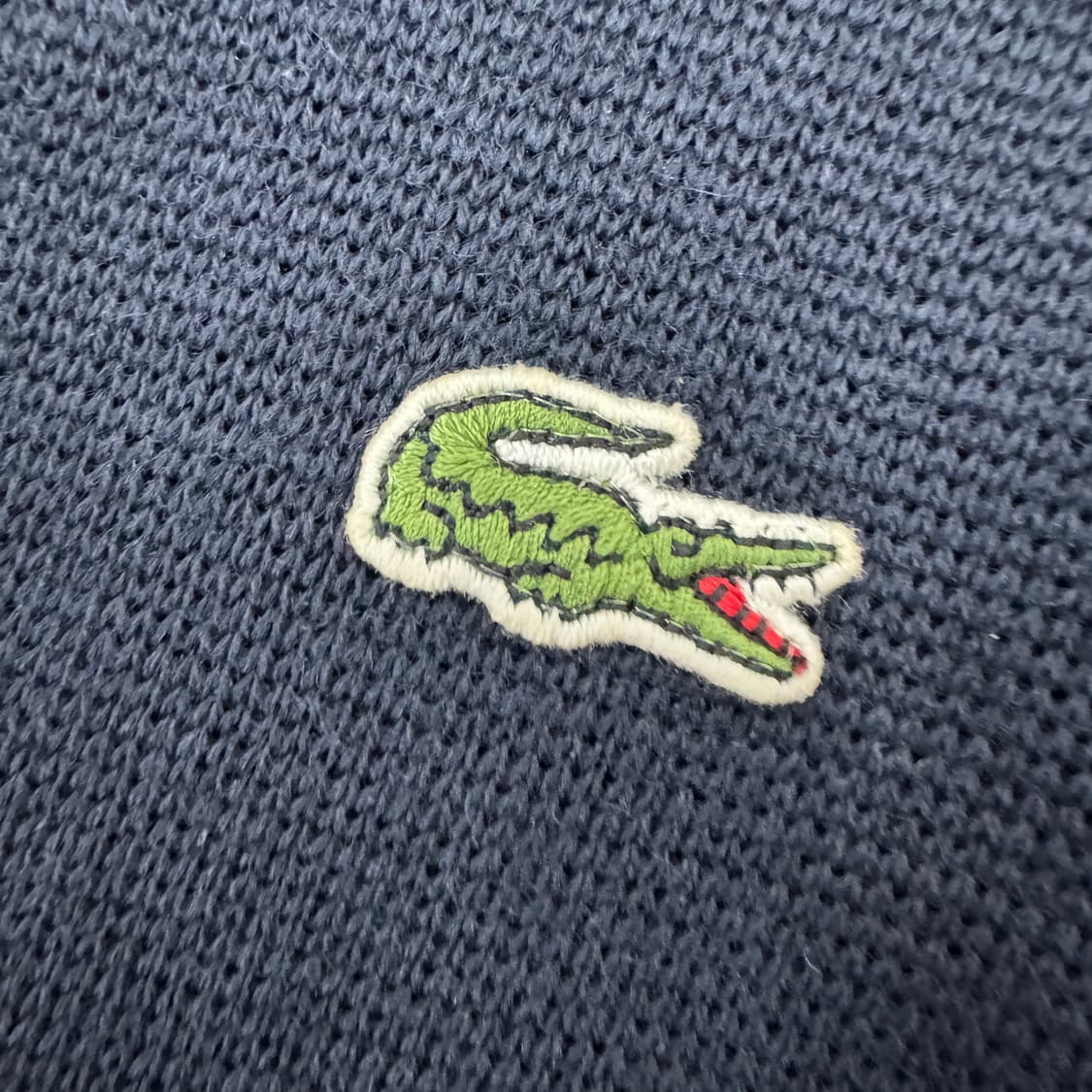 95 라코스테 진네이비 투웨이 니트 집업  상품이미지4