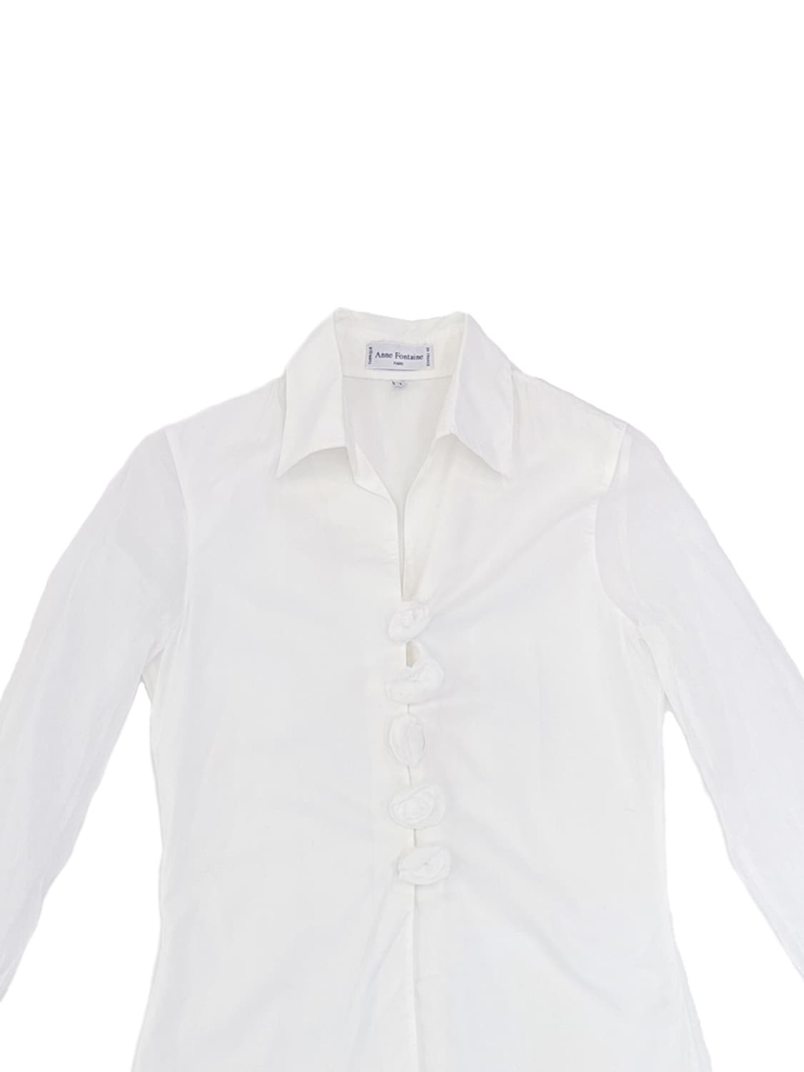 Anne Fontaine Rosette Sheer Blouse/ 1 상품이미지5