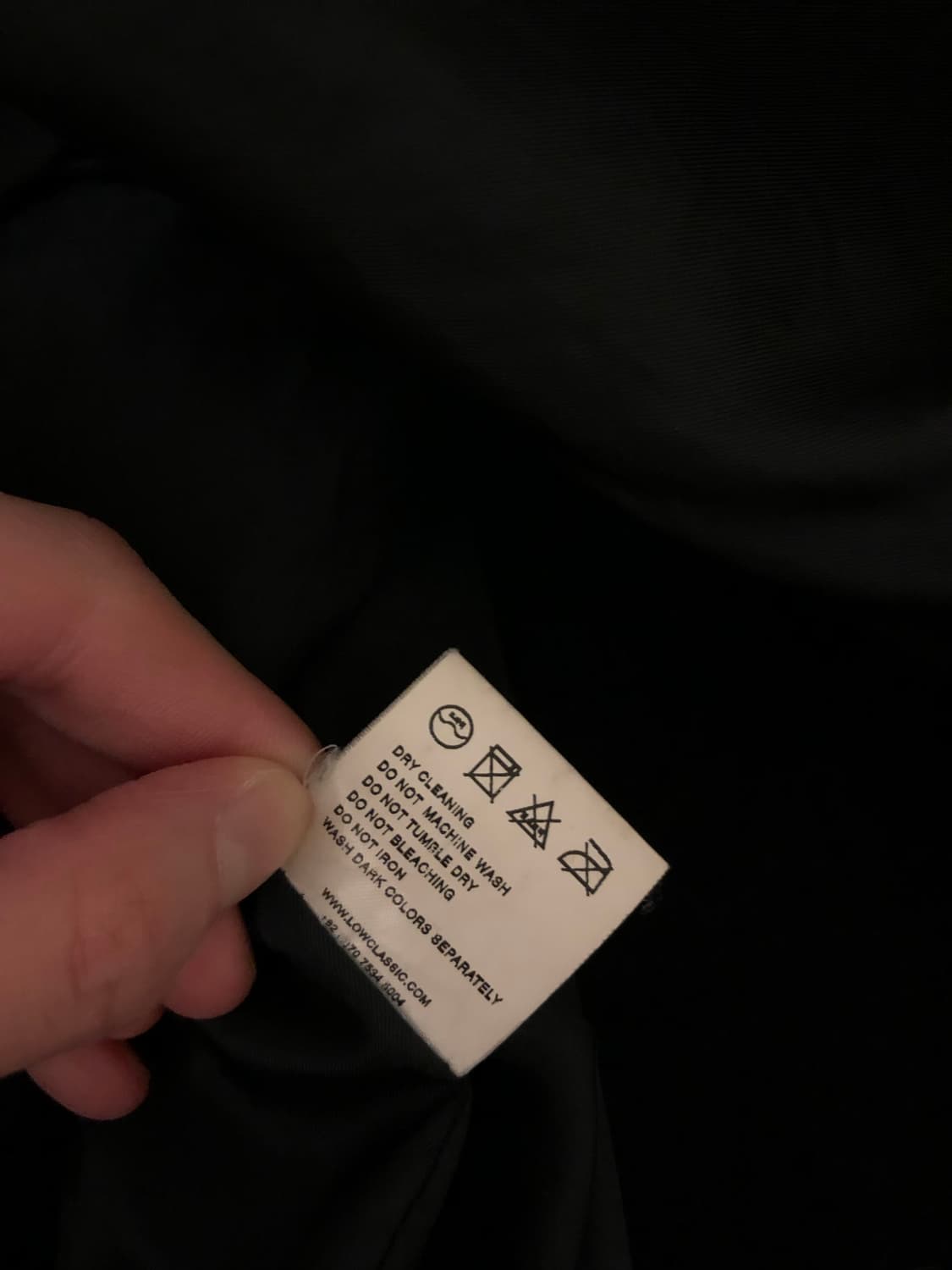 로우클래식 네이비 코트 상품이미지5
