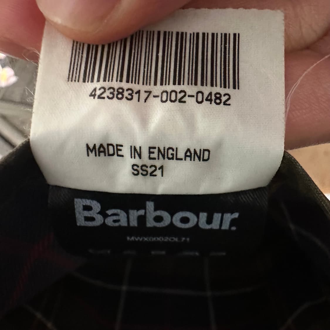 바버 클래식 뷰포트 왁스 자켓 ‘올리브’ 상품이미지4