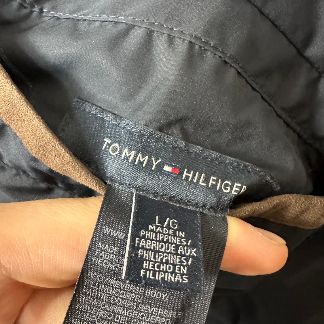 100 타미힐피거 남자 리버서블 양면 퀄팅 패딩 상품이미지5