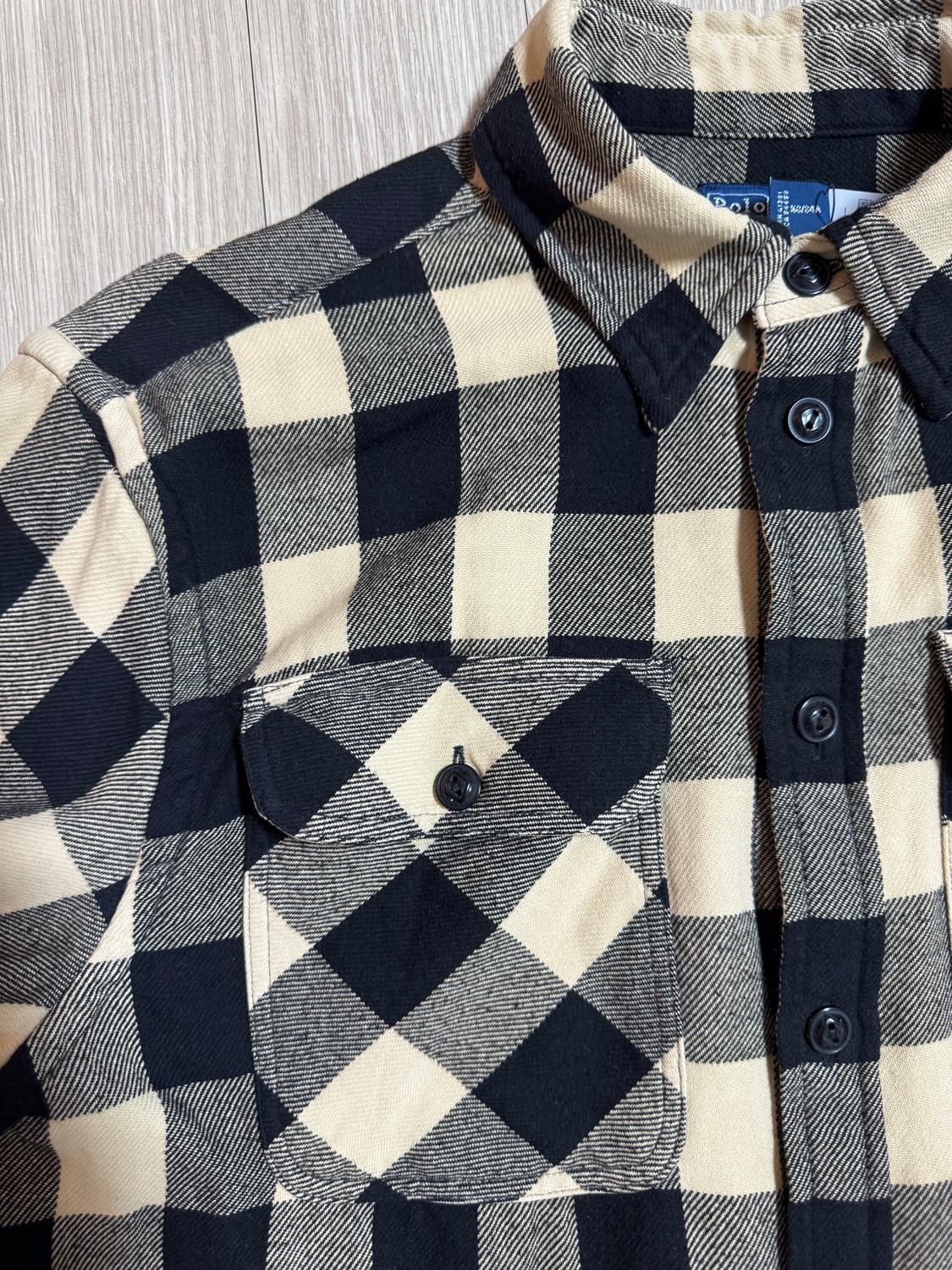 폴로 플래드 셔츠 상품이미지4