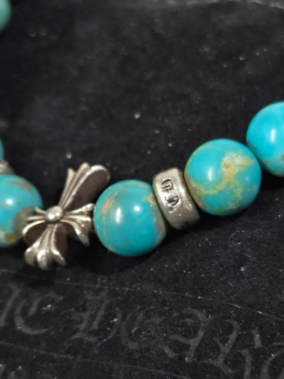 크롬하츠 터키석 베이비 비즈 팔찌(정품) 상품이미지3