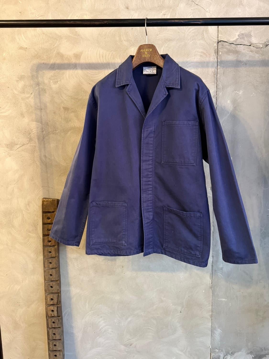 80s 이태리 메이드 프렌치 워크자켓 100 상품이미지8