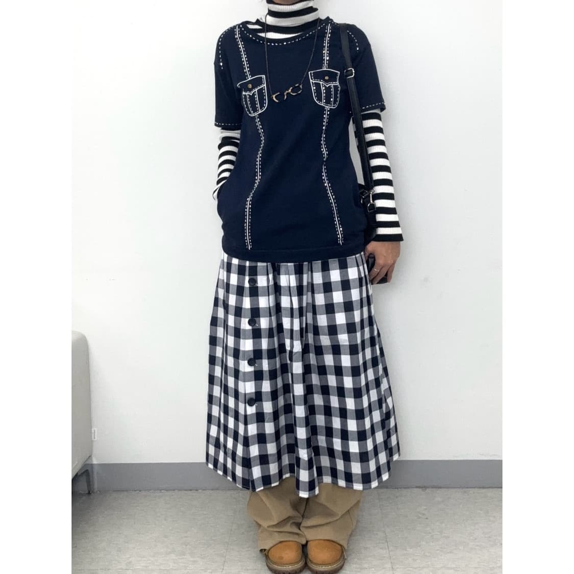 빈티지 모리걸 코디 세트 상품이미지2