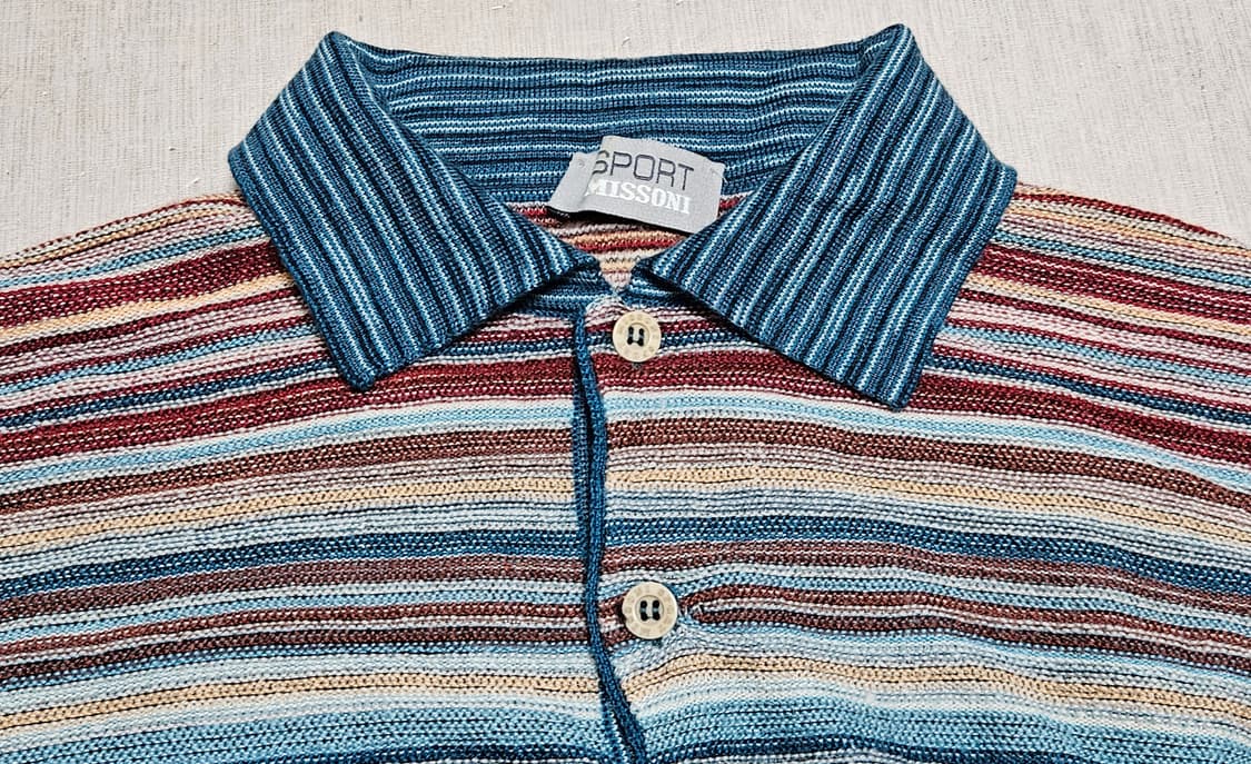 미쏘니 컬러풀 카라 니트/missoni 빈티지 니트 상품이미지4