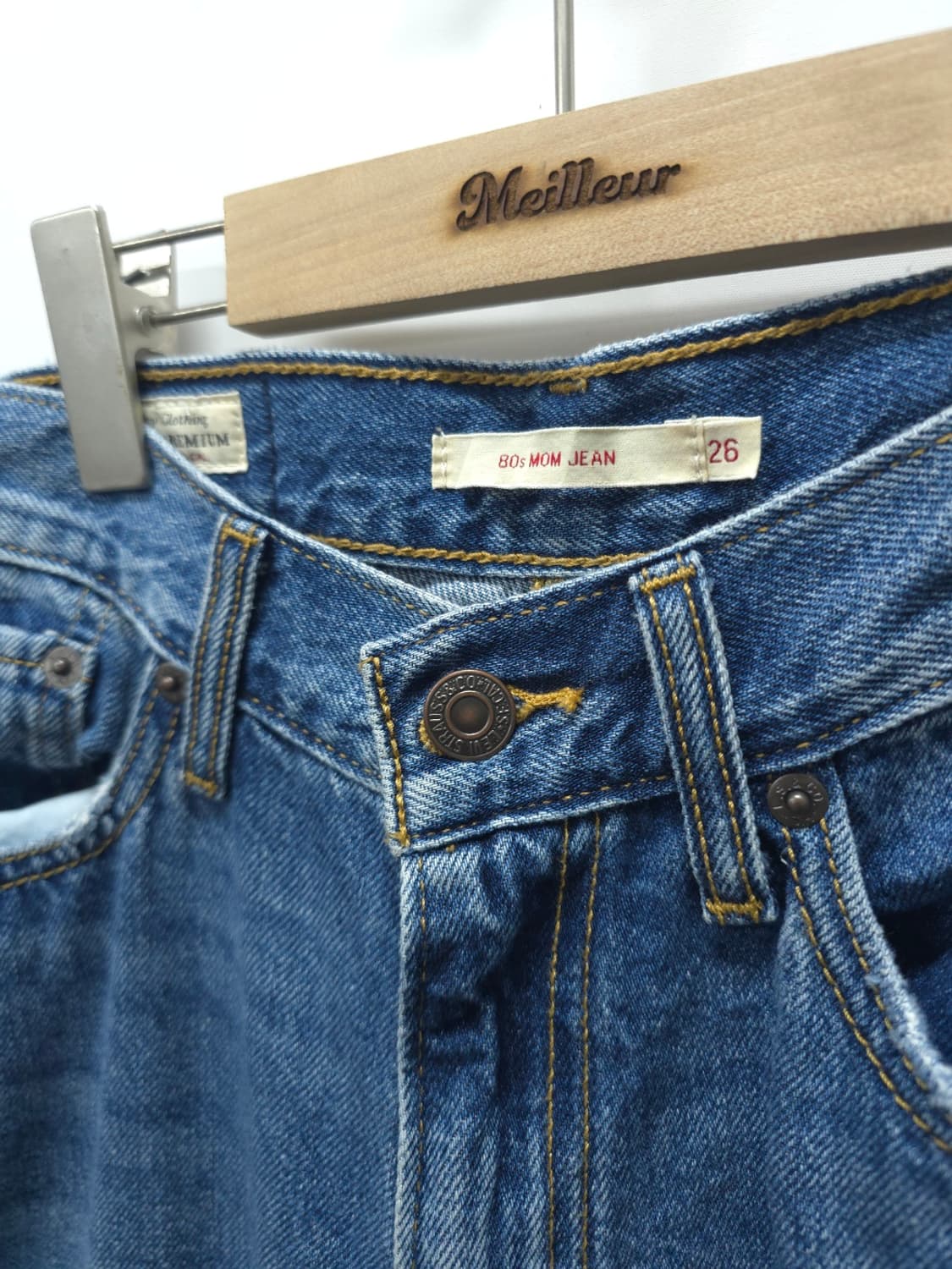 리바이스 여성 80s 맘 디스트로이드 데님팬츠 (26사이즈) 상품이미지4