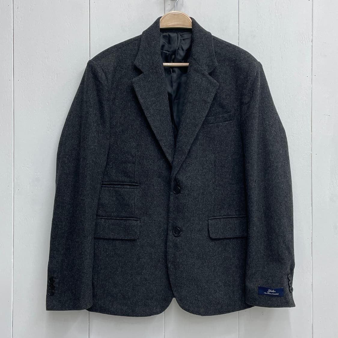 예일(YALE) 울 블렌드 투버튼 블레이저 자켓 상품이미지2