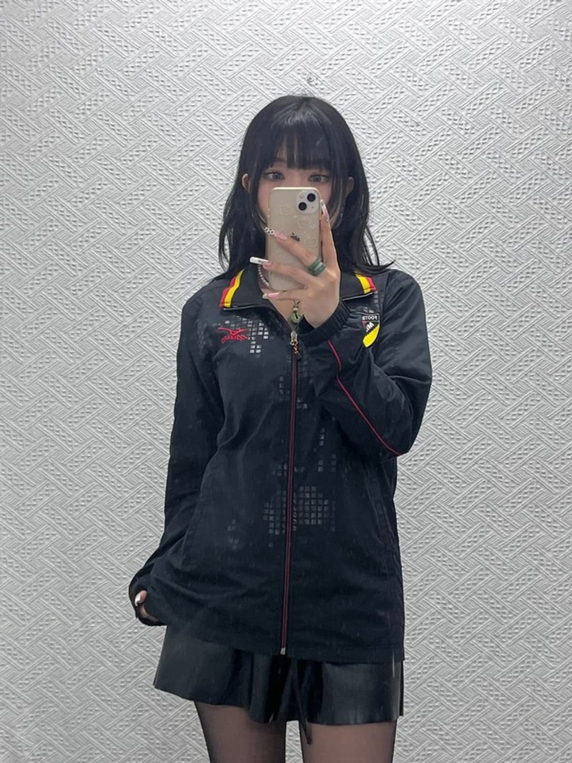 미즈노 올드스쿨 풋볼클럽 스트릿 키치 바람막이 자켓 M C11511 상품이미지2