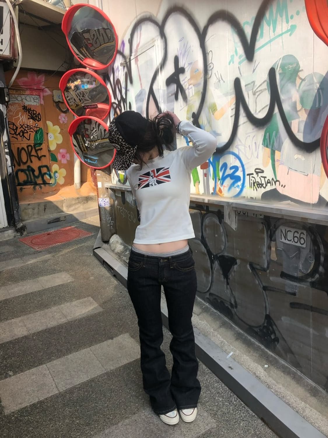 로우라이즈 데님 상품이미지4