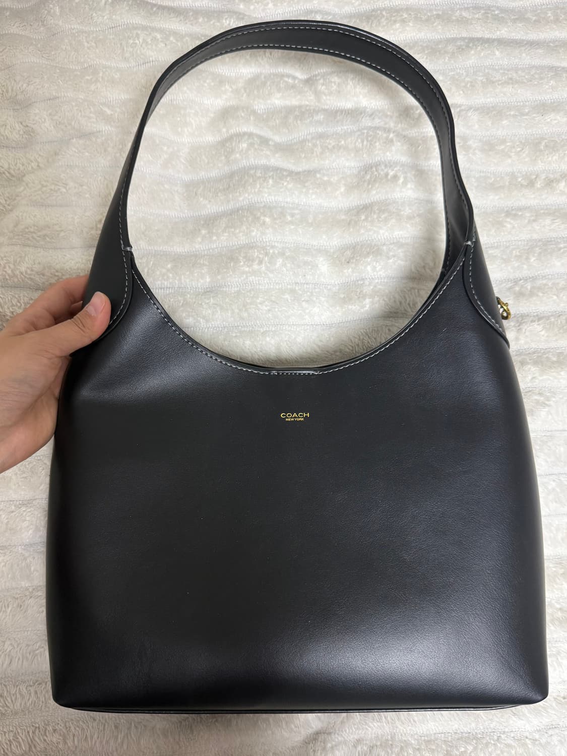 코치 브루클린 28 블랙 숄더백 상품이미지1