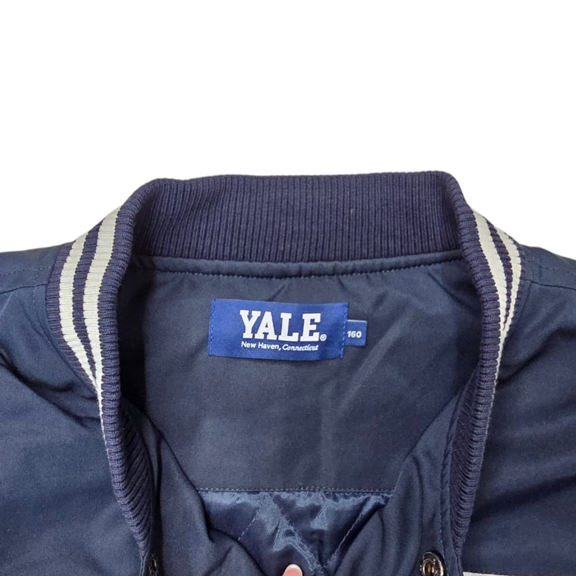 [프립]예일(YALE)네이비 바시티 자켓 (스타디움 점퍼) 야구잠바 상품이미지6