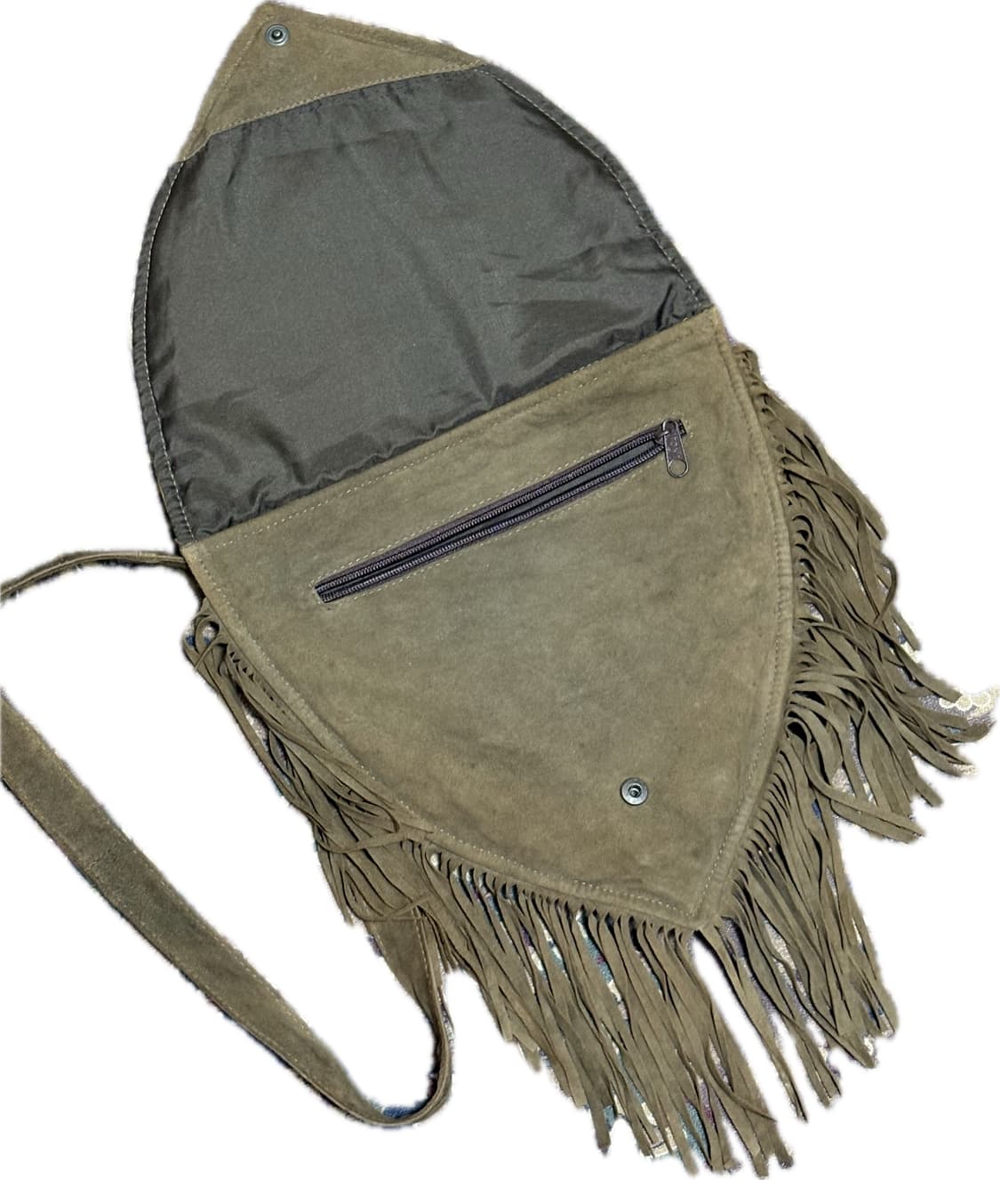 스웨이드 프린지 보헤미안 크로스백 상품이미지3