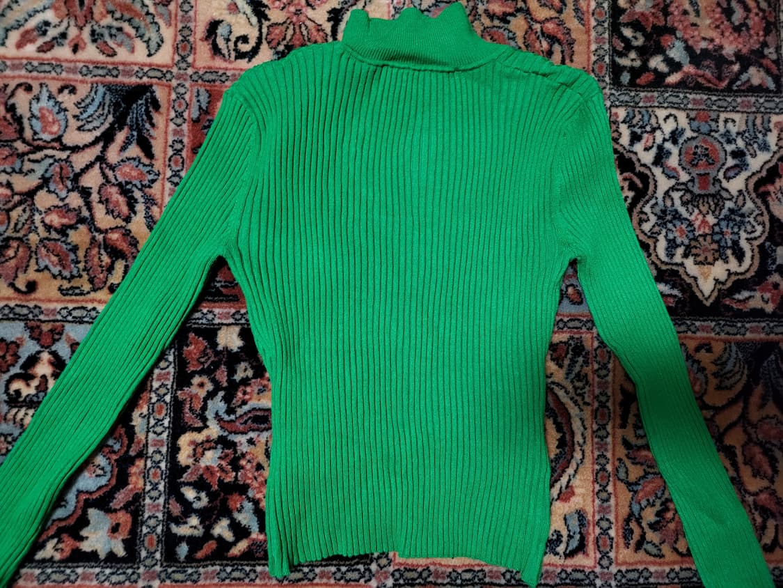 자라 초커넥 크로스 오버 니트 스웨터 상품이미지5