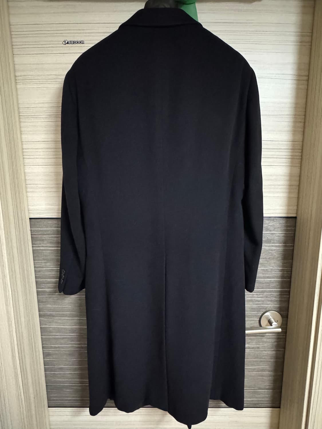 아르마니 꼴레지오니 100% 캐시미어 블랙코트 상품이미지2