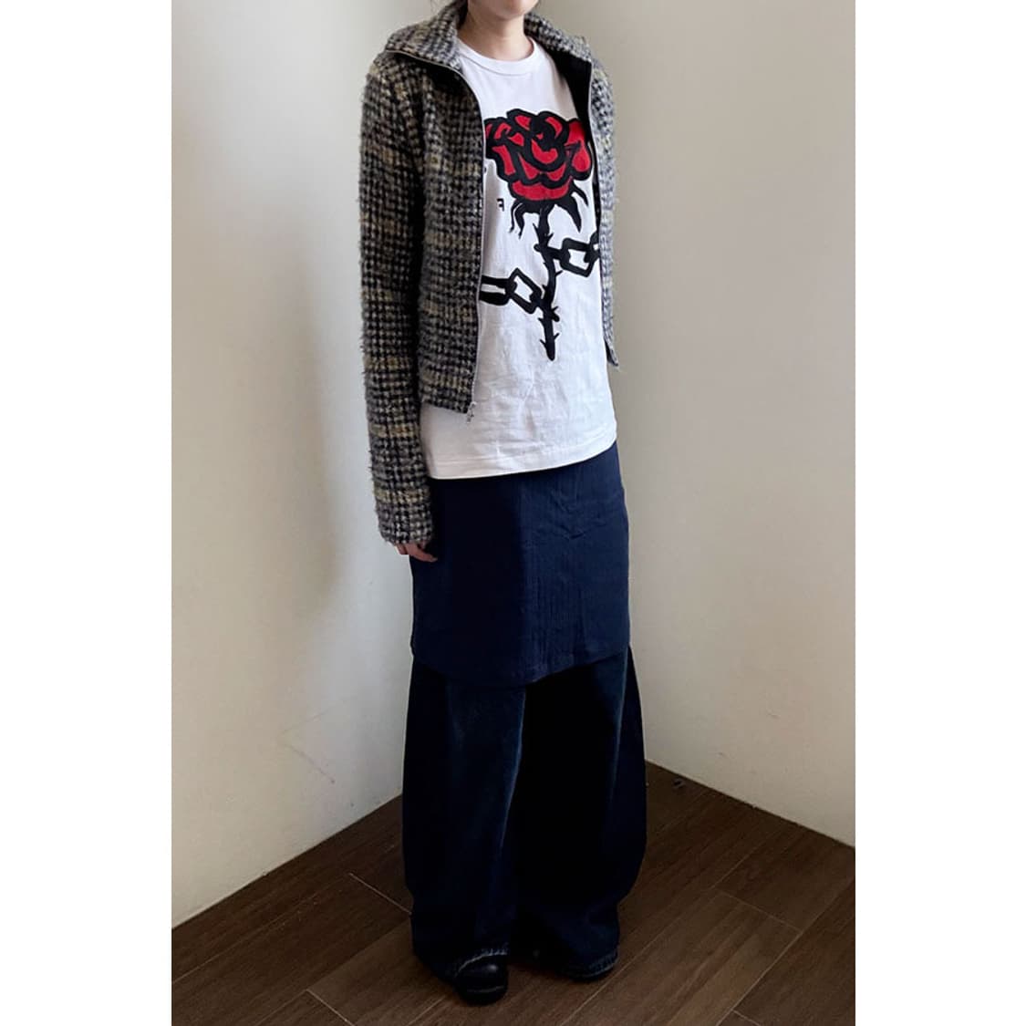 Our Legacy Hound Tooth Check Zip-Up Jack 상품이미지2