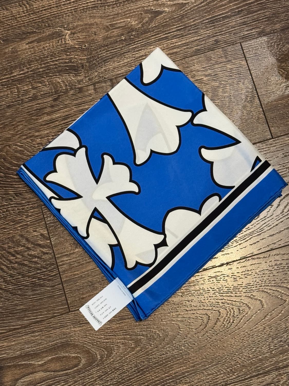 크롬하츠/ 크로스 실크 스카프/ OS 상품이미지1