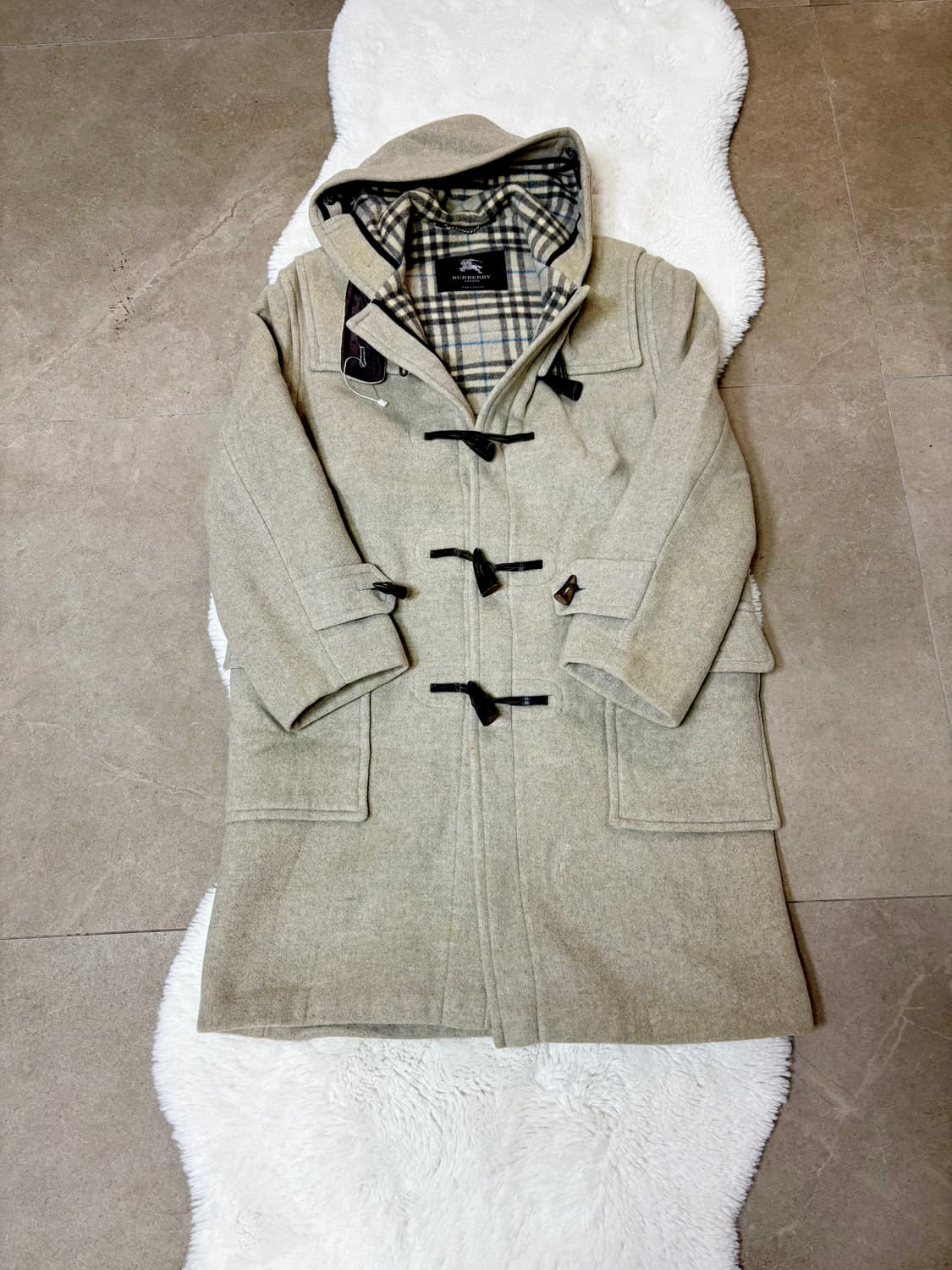 정품 버버리 떡볶이 코트 66 상품이미지1