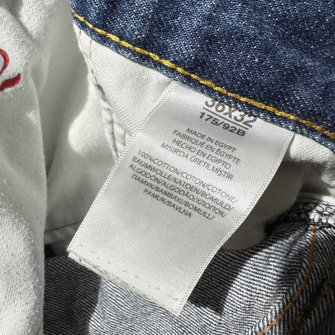 폴로 랄프로렌 해골 자수 설리반 슬림핏 데님 팬츠 상품이미지8