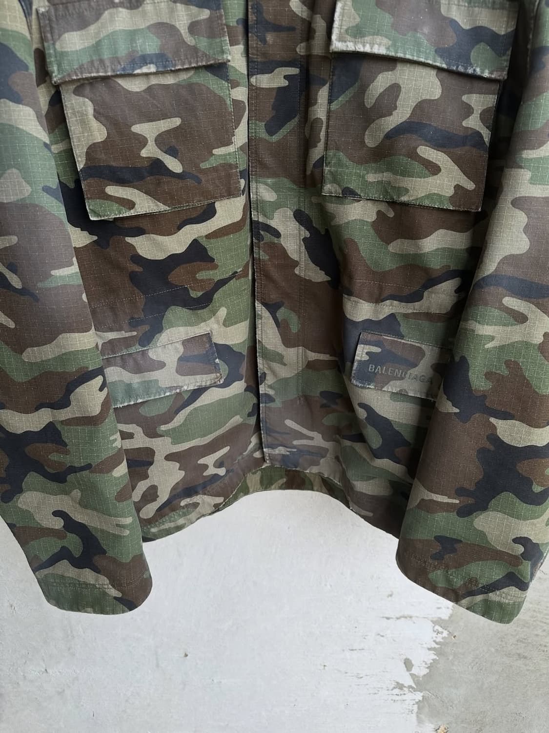 발렌시아가 아미 카고 라이더 재킷 상품이미지5