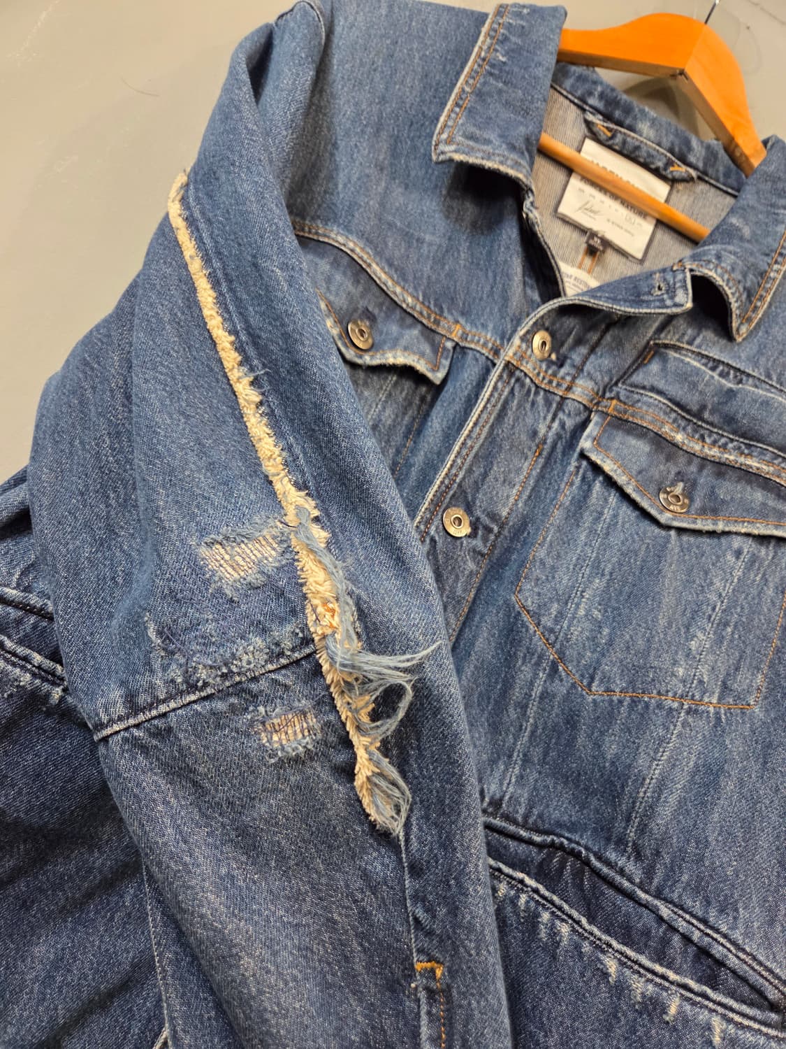 G-STAR워터 레지스턴트 3D 데님 자켓(XL)디피용/택없음 상품이미지5