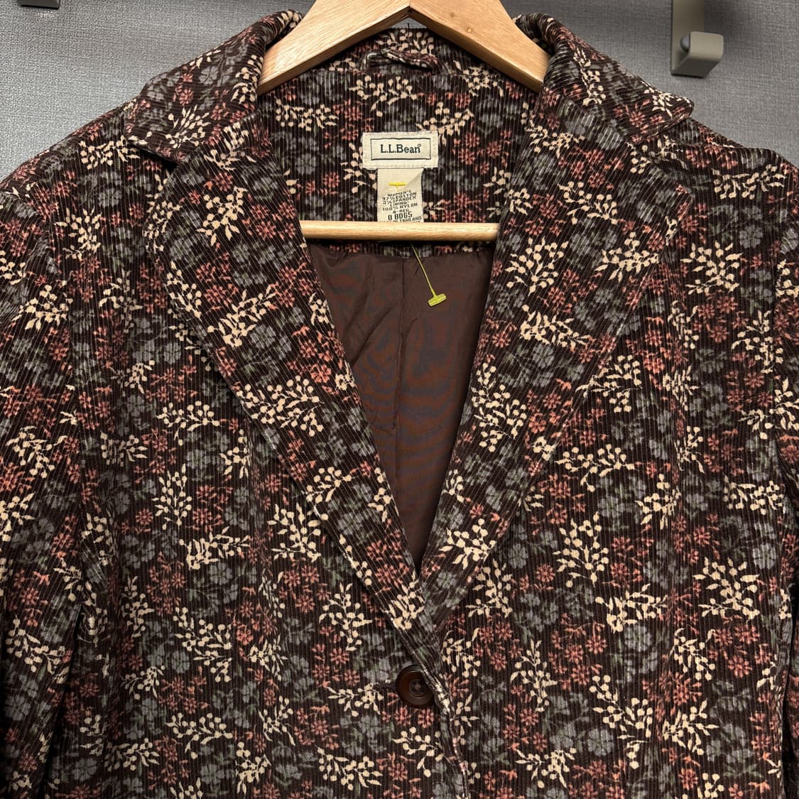 엘엘빈 플라워패턴 자켓 상품이미지3