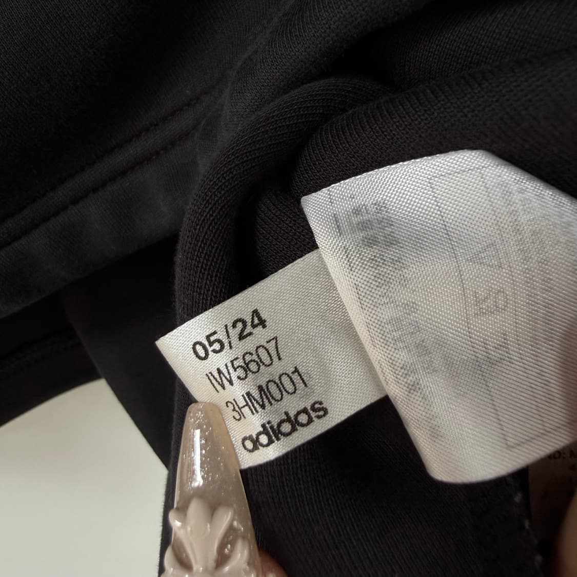아디다스 Adidas 오리지널스 아디컬러 뉴클래식 크롭 트랙 후드 블랙 상품이미지6