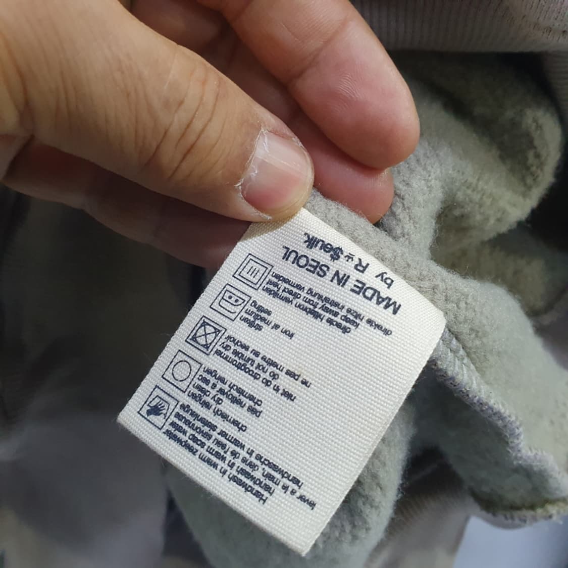 12Gauge 코튼 오버핏 겨울 맨투맨 상품이미지5