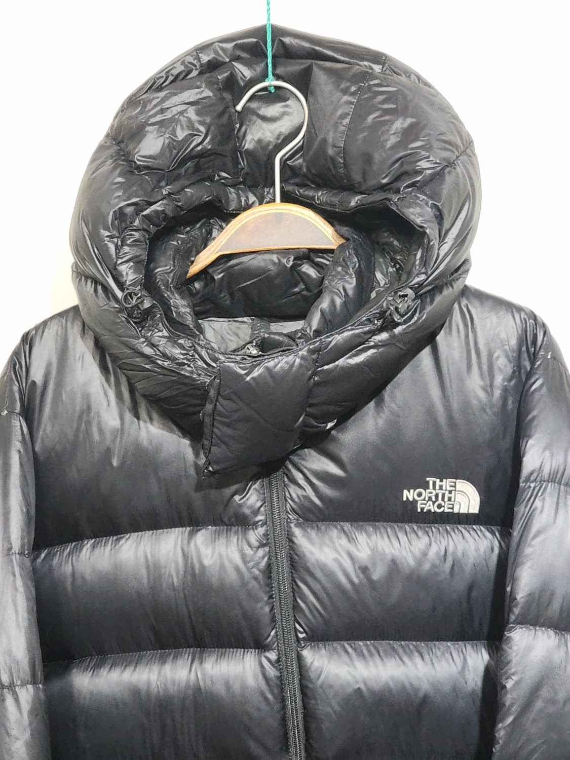 (105) 노스페이스 패딩점퍼 블랙 800 다운자켓 후드탈부착  상품이미지2