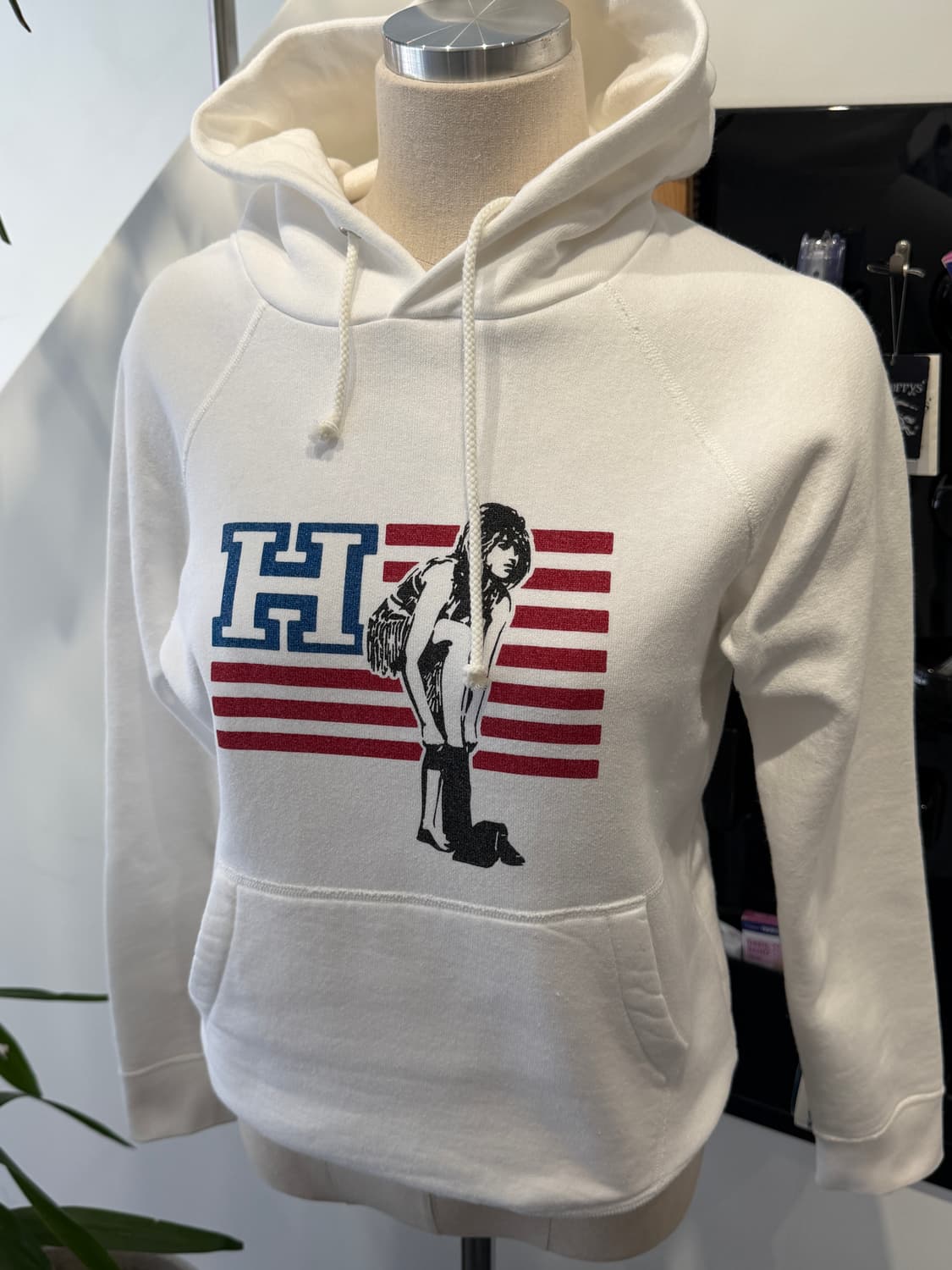 Hysteric Glamour 아메리칸 그래픽 크롭 후드 상품이미지3