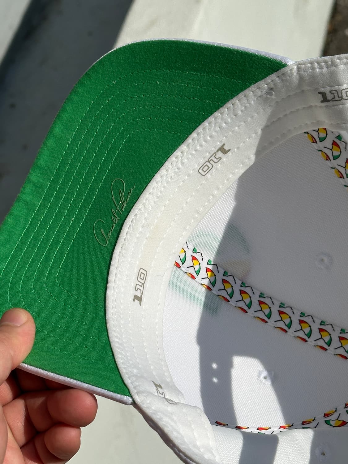 [F] 푸마 골프 화이트 스냅백 모자 상품이미지7