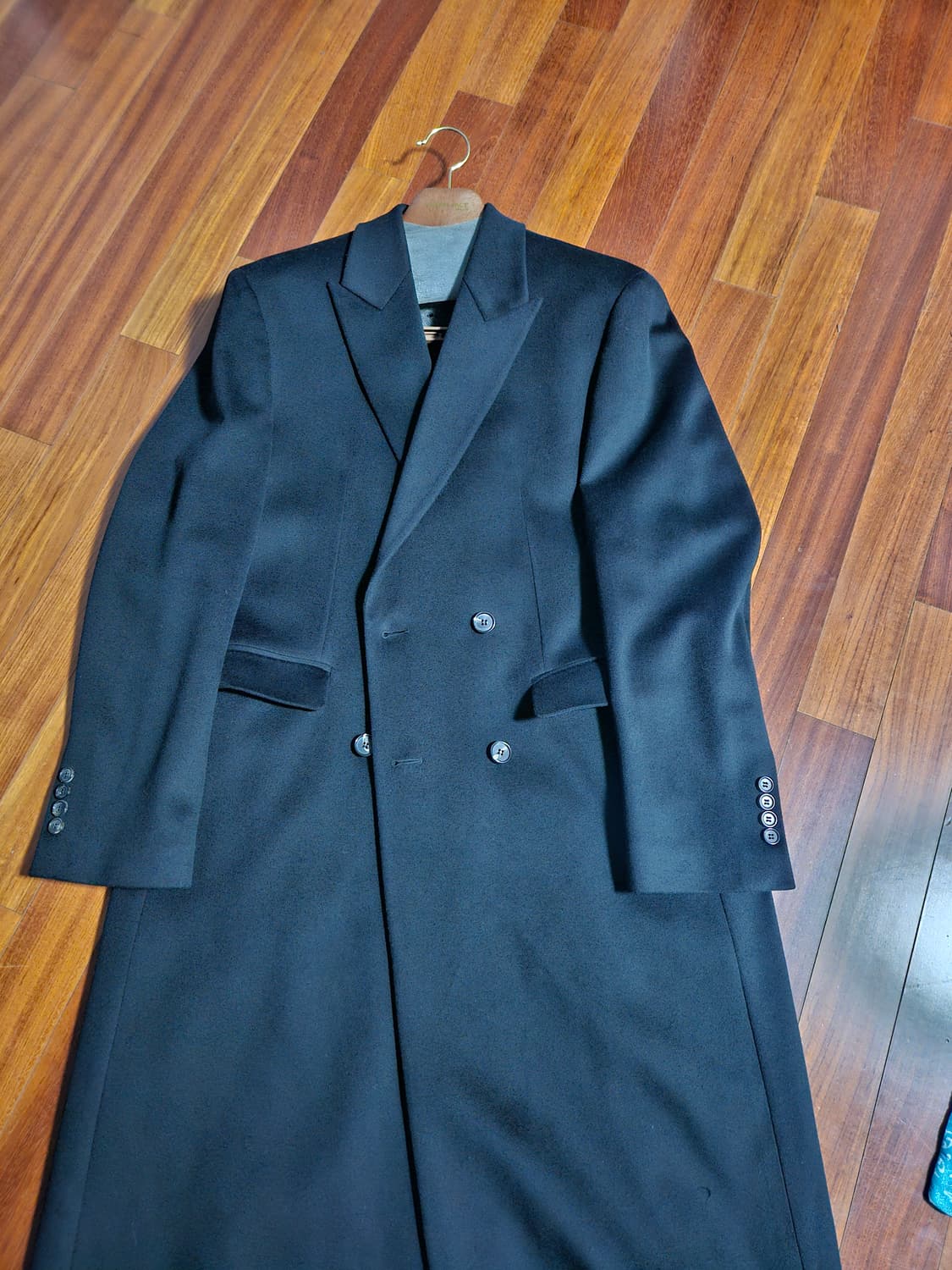 포커페이스 로로피아나 czar 짜르 더블코트 블랙 48사이즈 상품이미지3