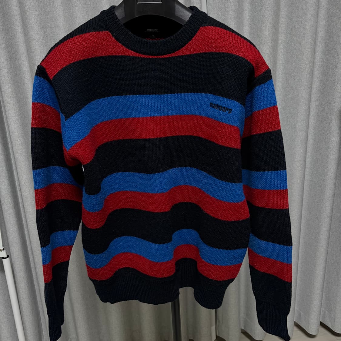 매드마르스 트리플 스트라이프 니트 M 상품이미지1