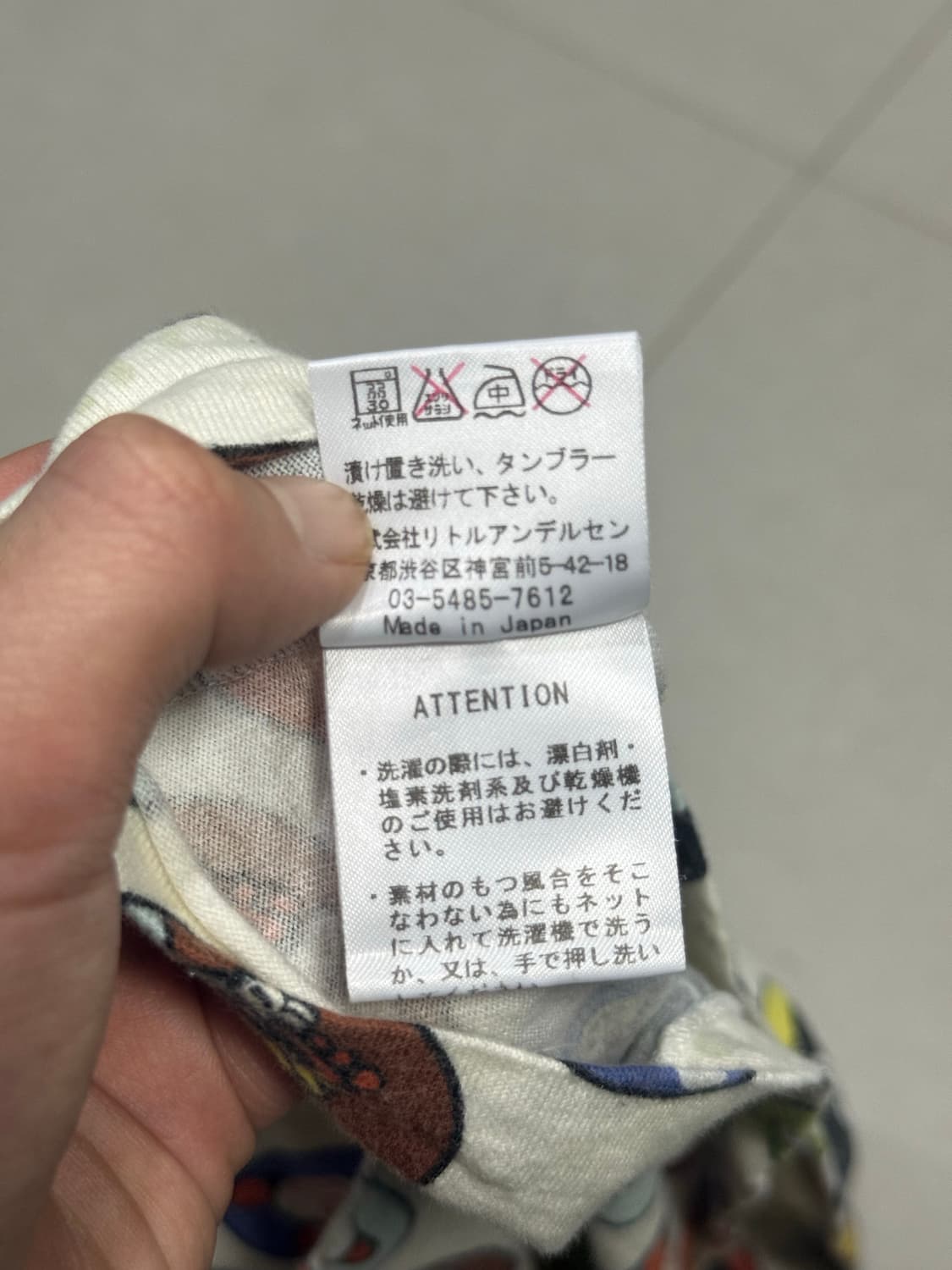 히스테릭 글래머 아카이브 귀여운 패턴 롱슬리브 티셔츠 상품이미지5