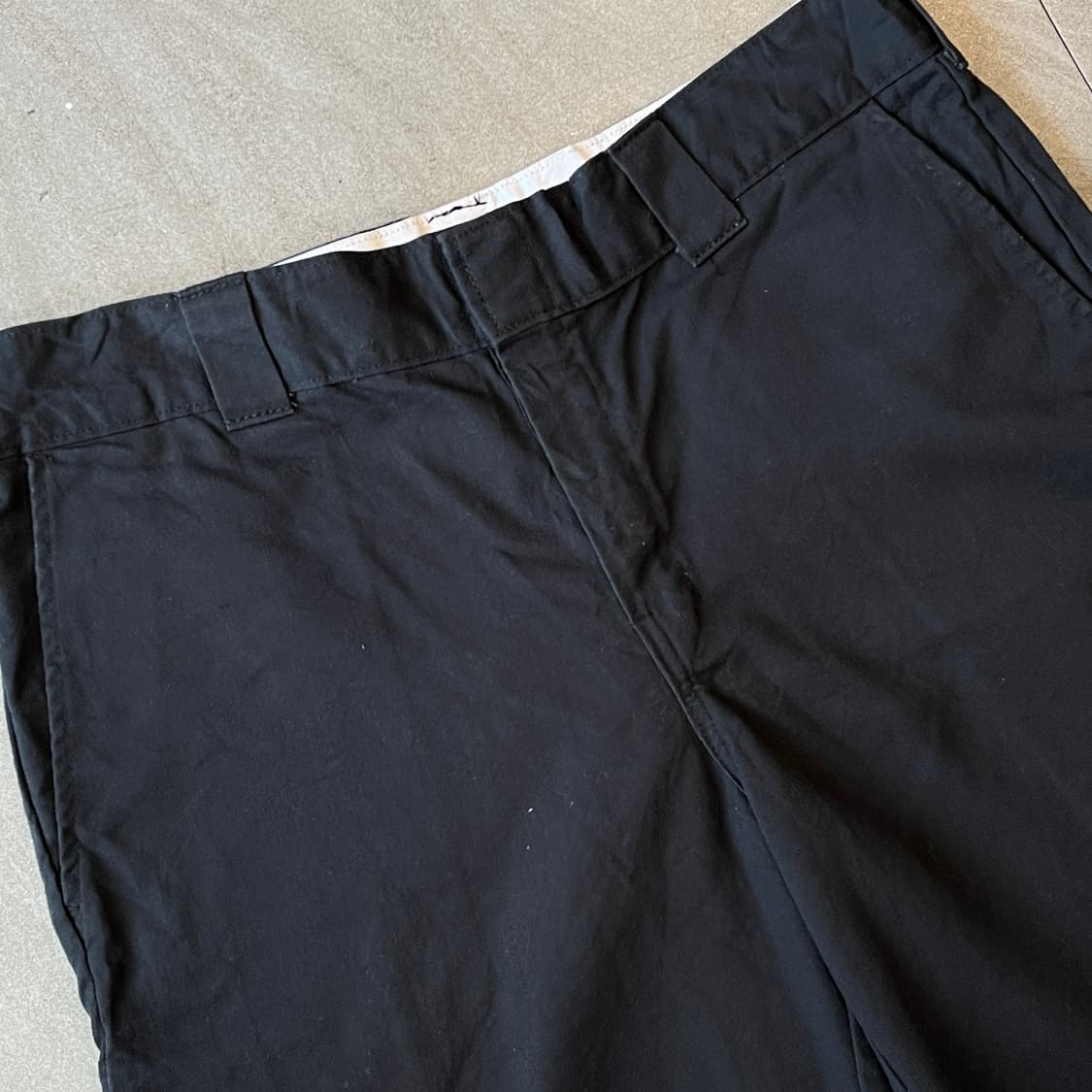 디키즈 정품 블랙 반바지 워크 치노 팬츠 상품이미지8